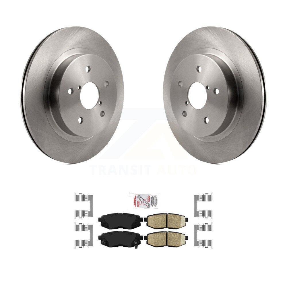 Kit de plaquettes en céramique pour rotor de frein arrière, pour Subaru WRX 2023 avec stationnement électrique