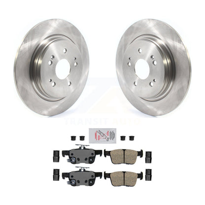 Kit de rotors de frein à disque arrière et de plaquettes en céramique pour Acura RDX 2022-2024 K8A-109284