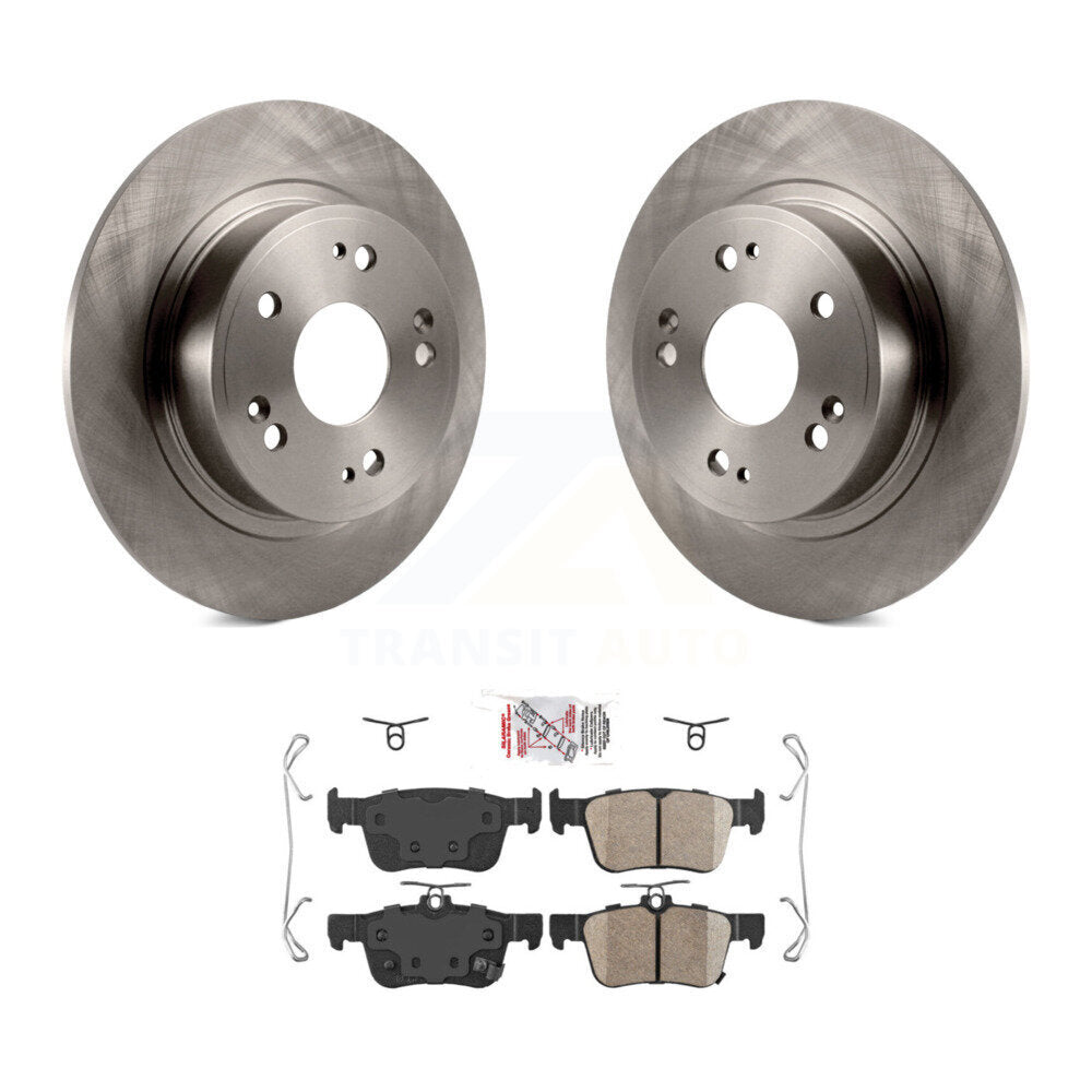 Kit de disques de frein à disque arrière et de plaquettes en céramique pour Honda Accord 2023 – 2024