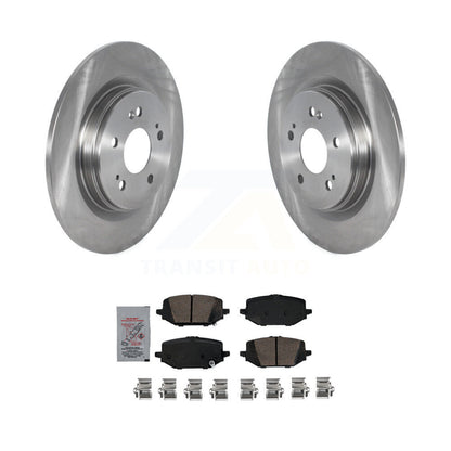 Kit de rotors de frein à disque arrière et de plaquettes en céramique pour Honda Pilot 2023 – 2024 K8A-10928