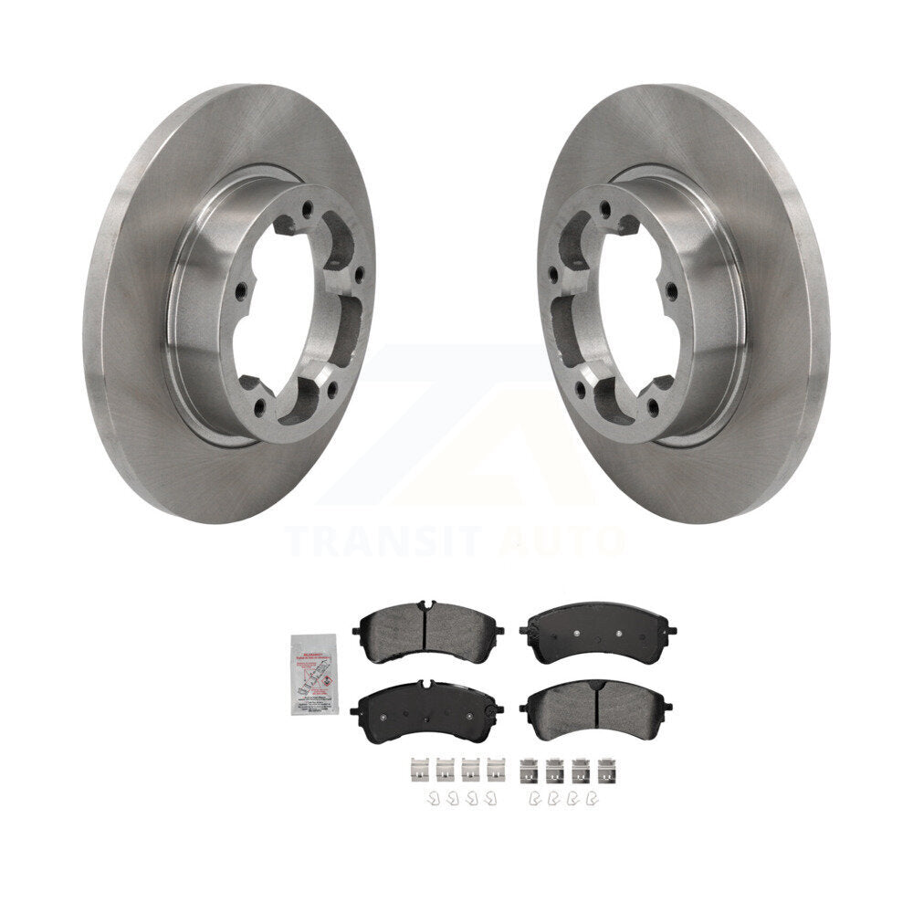 Kit de disques de frein à disque arrière et plaquettes semi-métalliques pour Ford E-Transit K8A-109291