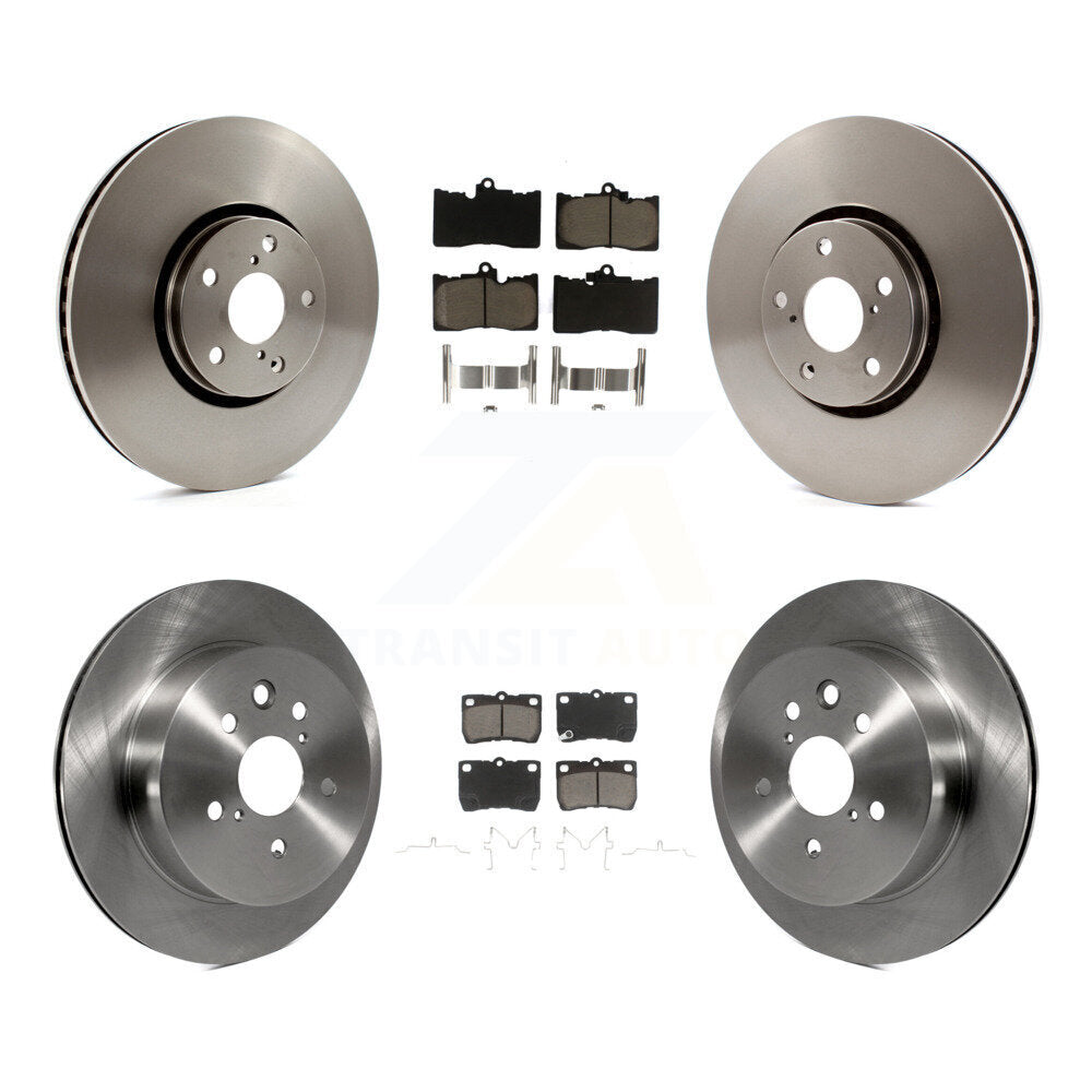 Kit de plaquettes de frein en céramique pour Rotors avant et arrière (6 pièces) pour Lexus IS350 GS350 GS450h GS43