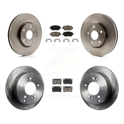 Kit de rotors de frein à disque avant et arrière et plaquettes en céramique (6 pièces) pour Lexus IS250