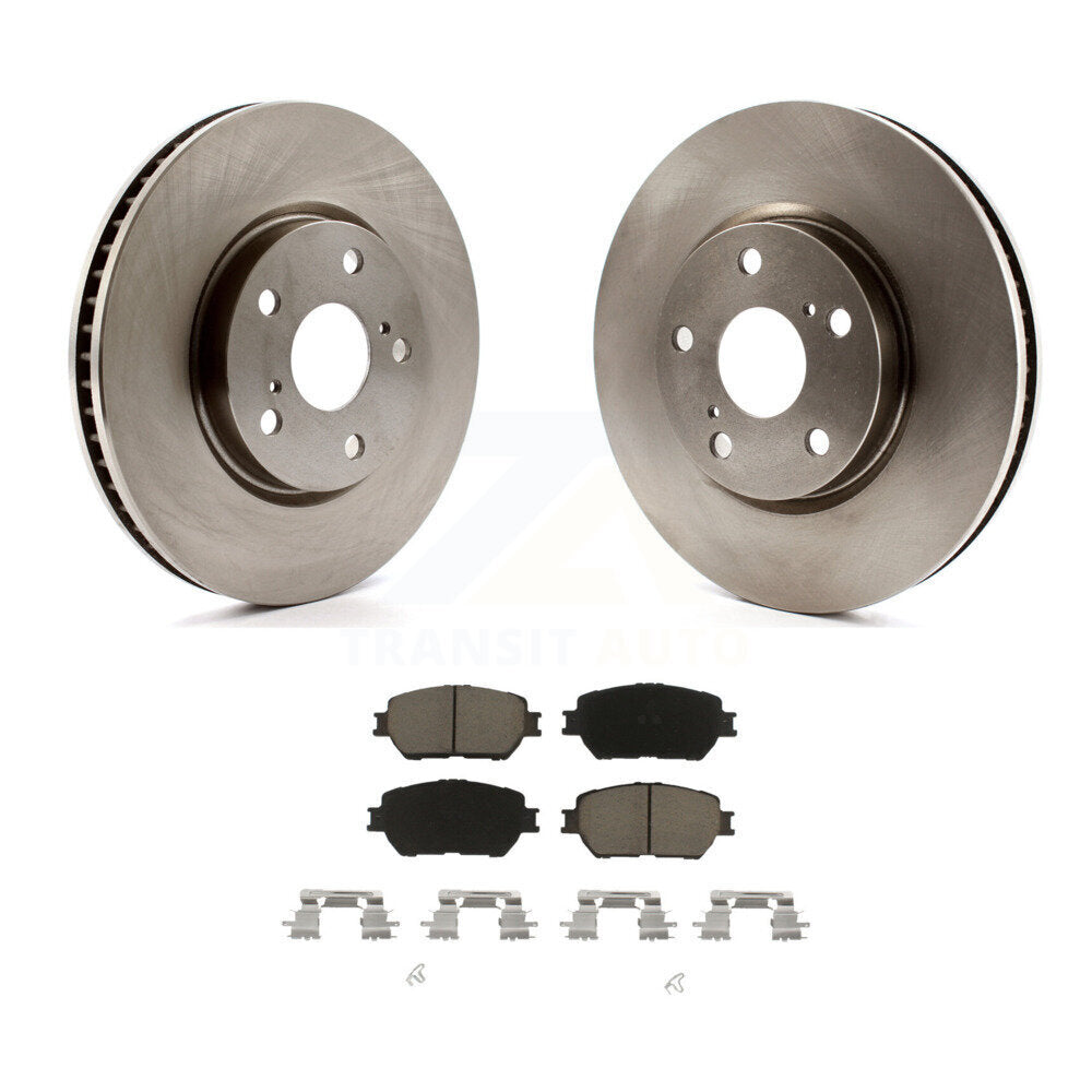 Kit de rotors de frein à disque avant et plaquettes en céramique pour Lexus IS250 GS300 K8C-100029