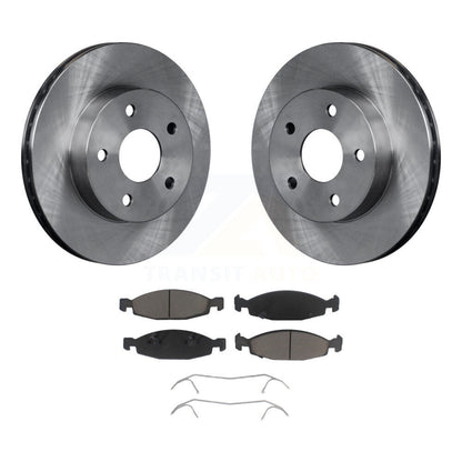 Kit de rotors de frein à disque avant et plaquettes en céramique pour Jeep Grand Cherokee K8C-100030
