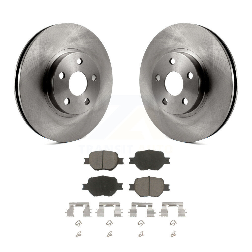 Kit de rotors de frein à disque avant et plaquettes en céramique pour Toyota Celica Scion tC