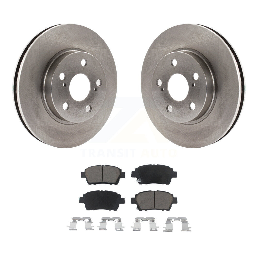 Kit de rotors de frein à disque avant et de plaquettes en céramique pour Toyota Celica GT 2000