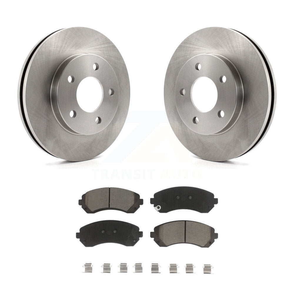 Kit de rotors de frein à disque avant et plaquettes en céramique pour Buick rendez-vous Pontiac Aztek