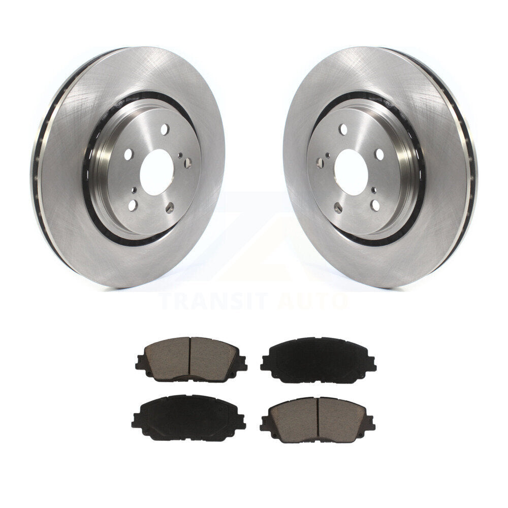 Rotors de frein avant et kit de plaquettes en céramique pour Toyota Camry XSE 20-23 avec emballage TRD