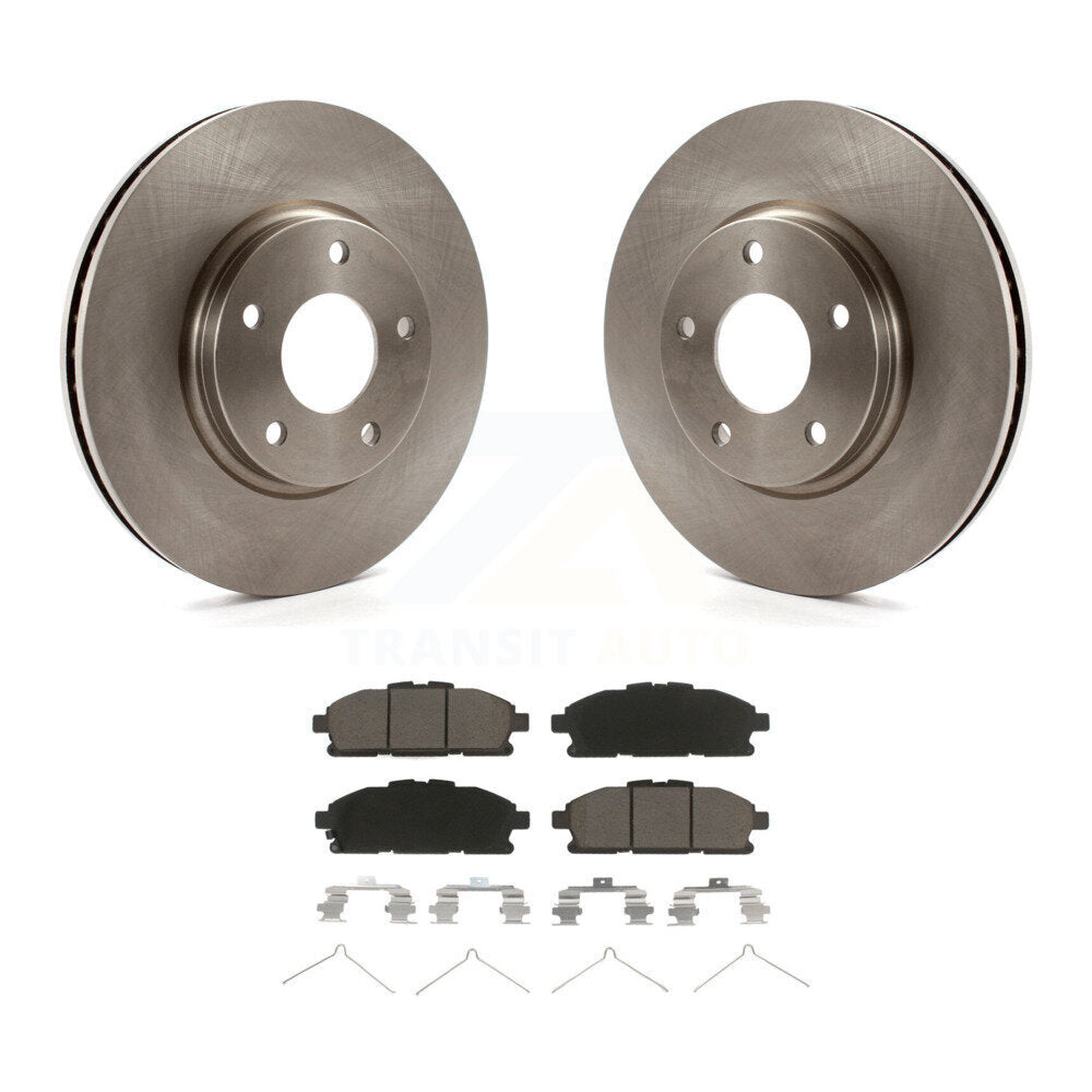 Kit de disques de frein à disque avant et plaquettes en céramique pour Nissan Quest 2011-2017
