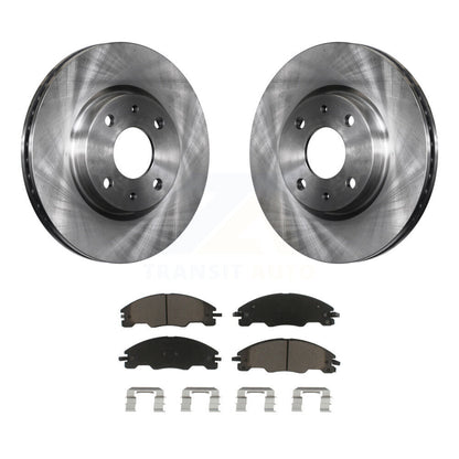Kit de rotors de frein à disque avant et plaquettes en céramique pour Ford Focus 2008-2011 K8C-10004