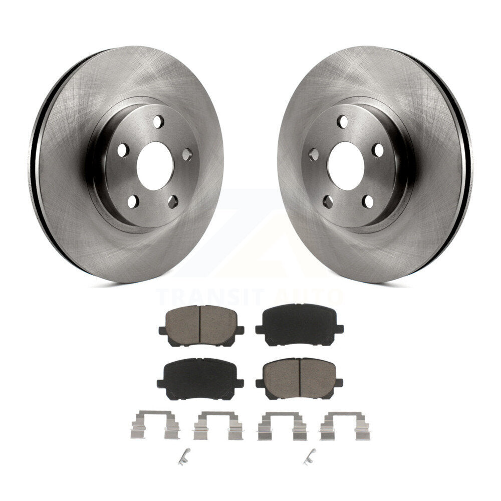Rotors de frein à disque avant et Kit de plaquettes en céramique, pour Toyota Corolla Matrix Pontiac Vib
