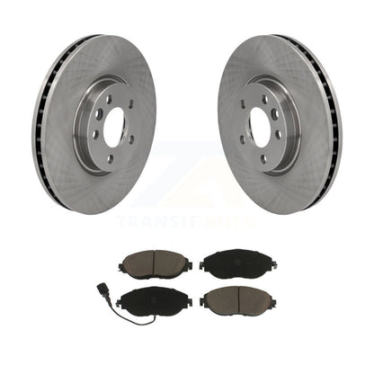 Kit de disques de frein à disque avant et plaquettes en céramique pour Volkswagen CC AWD K8C-100048