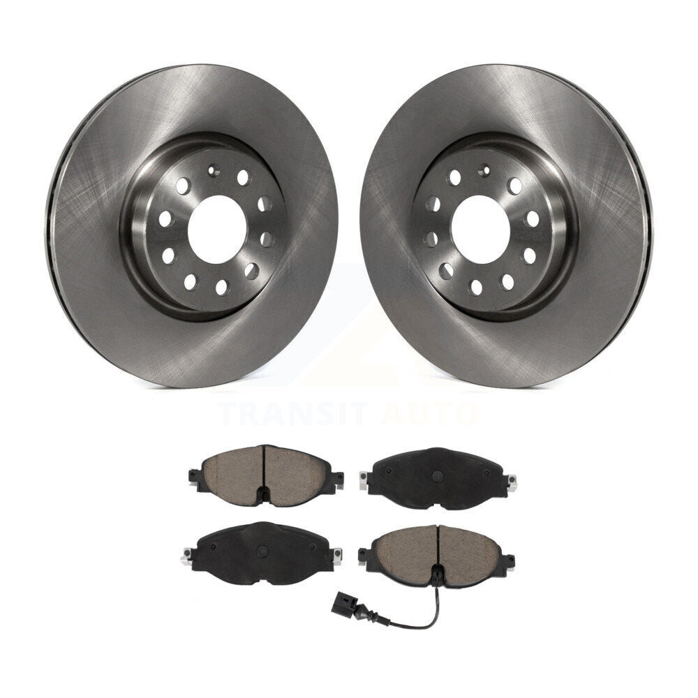 Kit de rotor de frein avant et de plaquettes en céramique, pour Volkswagen Golf Taos SportWagen Audi GT