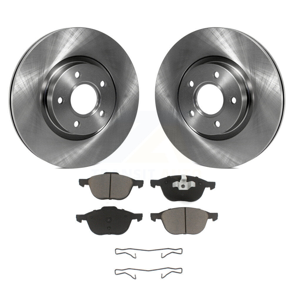 Rotors de frein avant et Kit de plaquettes en céramique, pour Ford Escape Volvo c-max S40 C30 V50 C7