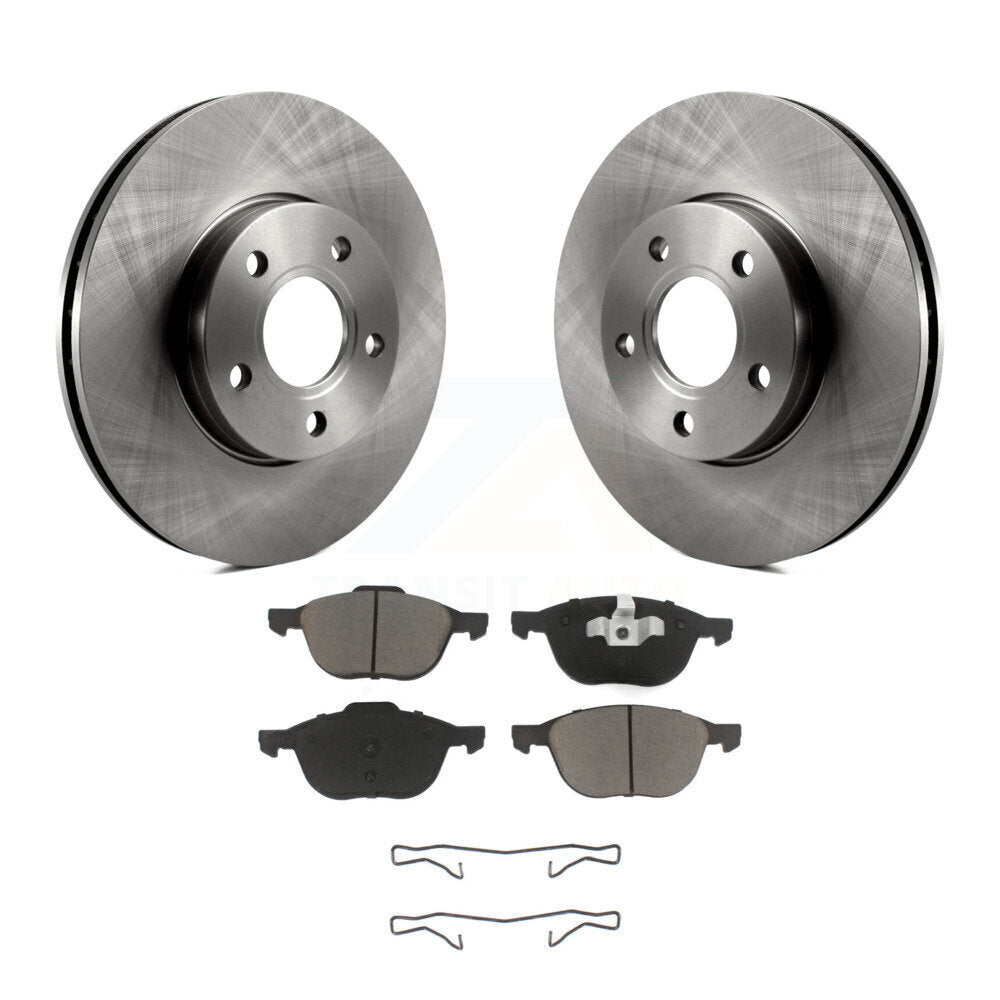 Kit de disques de frein à disque avant et plaquettes en céramique pour Ford Focus C-Max K8C-100057