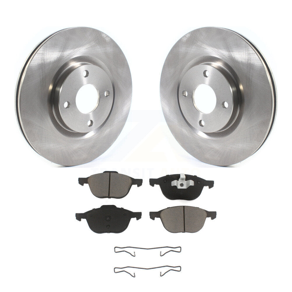 Kit de disques de frein à disque avant et de plaquettes en céramique pour Ford EcoSport 2018-2022