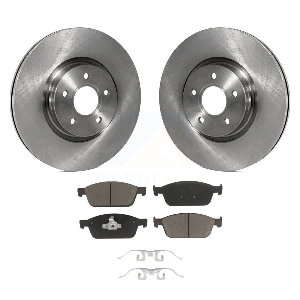 Kit de plaquettes en céramique pour rotor de frein avant, pour Ford Focus 13-18, diamètre 320 mm