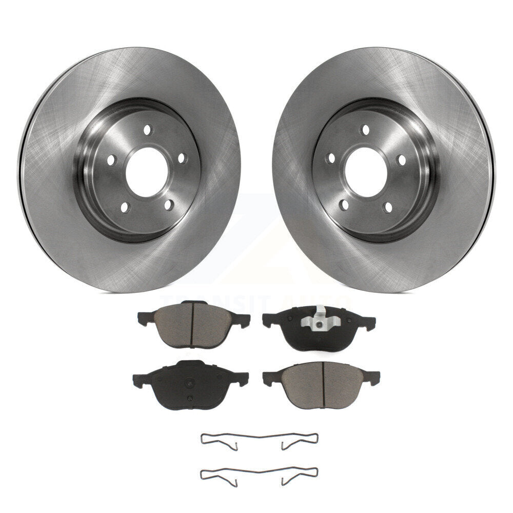 Kit de plaquettes de frein avant en céramique, pour 14 Ford Transit Connect, bas de roue de 104.8 pouces