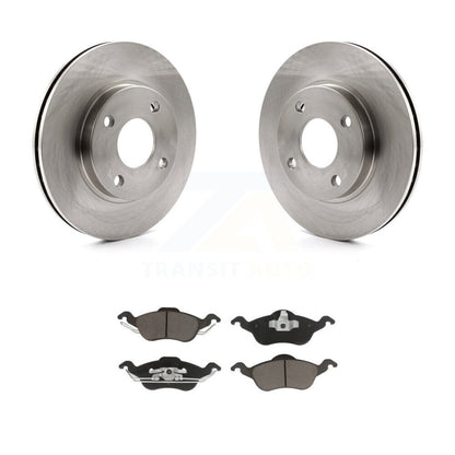 Kit de disques de frein à disque avant et plaquettes en céramique pour Ford Focus K8C-100065