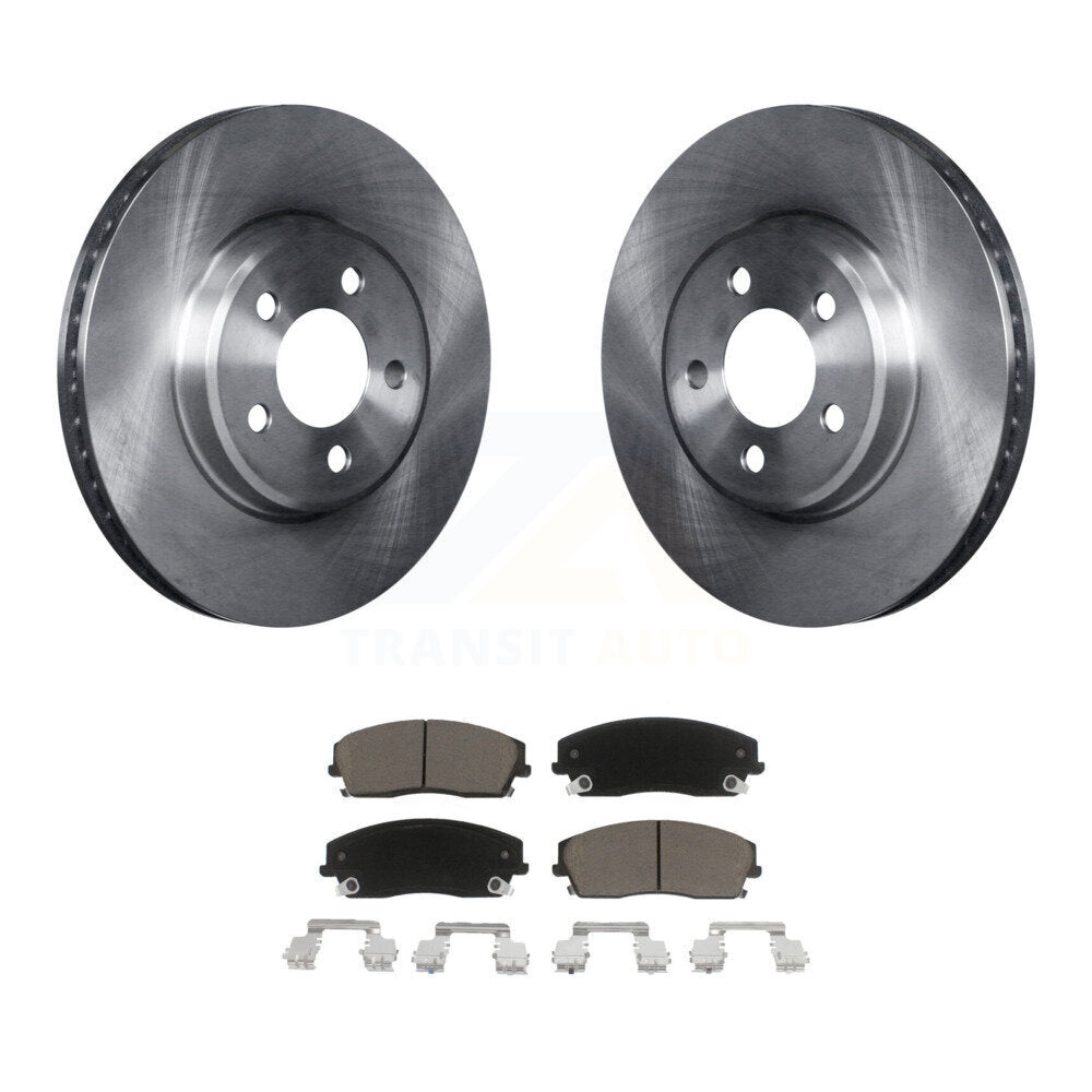 Kit de plaquettes en céramique pour Rotor de frein à disque avant, pour Dodge Chrysler 300 Charger Challenge