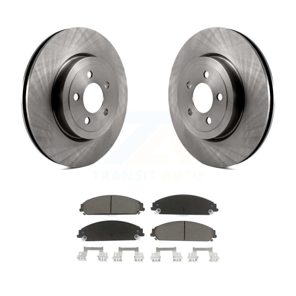 Kit de plaquettes en céramique pour Rotor de frein à disque avant, pour Dodge Chrysler 300 Charger Challenge