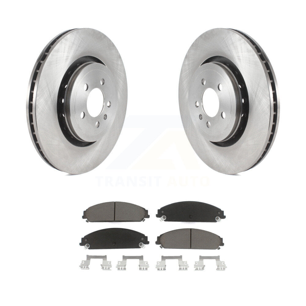 Kit de rotors de frein à disque avant et de plaquettes en céramique pour Dodge Charger K8C-100071