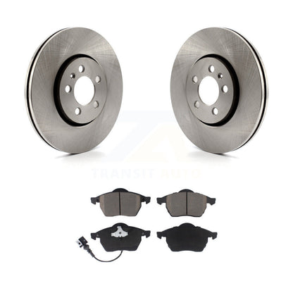 Kit de rotors de frein à disque avant et plaquettes en céramique, pour Volkswagen Jetta Golf Beetle