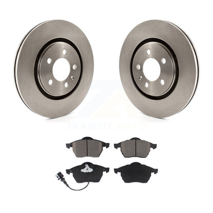 Kit de rotors de frein à disque avant et de plaquettes en céramique pour Volkswagen Passat 2,8 L 1996