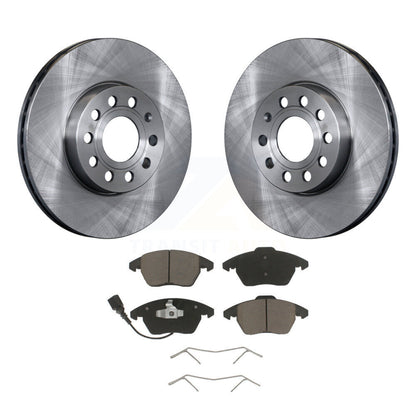 Kit de Rotor de frein avant et de plaquettes en céramique, pour Volkswagen Jetta Golf Beetle Rabbit Aud