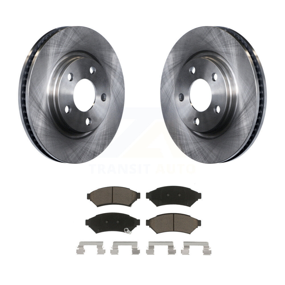 Kit de rotor de frein avant et de plaquettes en céramique pour Buick Pontiac LaCrosse Grand Prix Allur