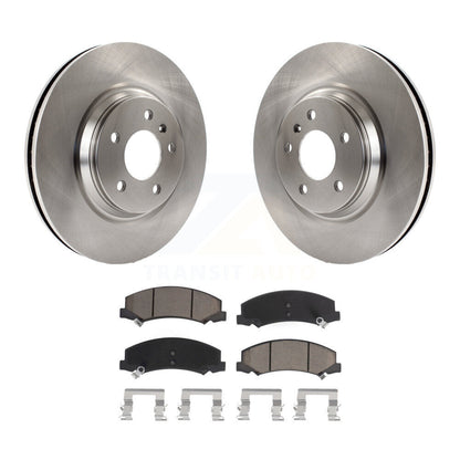 Rotors de frein avant et Kit de plaquettes en céramique pour Buick Lucerne Chevrolet Impala LaCross