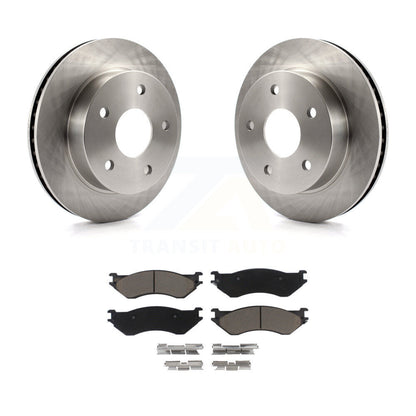 Kit de rotors de frein à disque avant et plaquettes en céramique pour Dodge Ram 2000 2001 1500 4WD