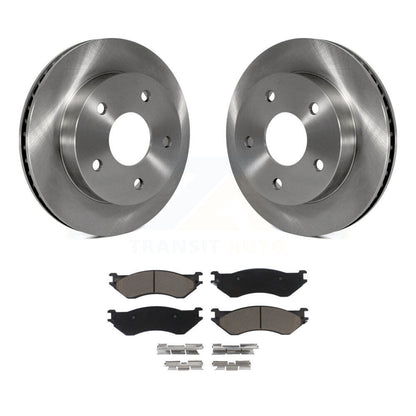 Kit de rotors de frein à disque avant et de plaquettes en céramique pour Dodge Ram 2000 RWD 1500 – 2001
