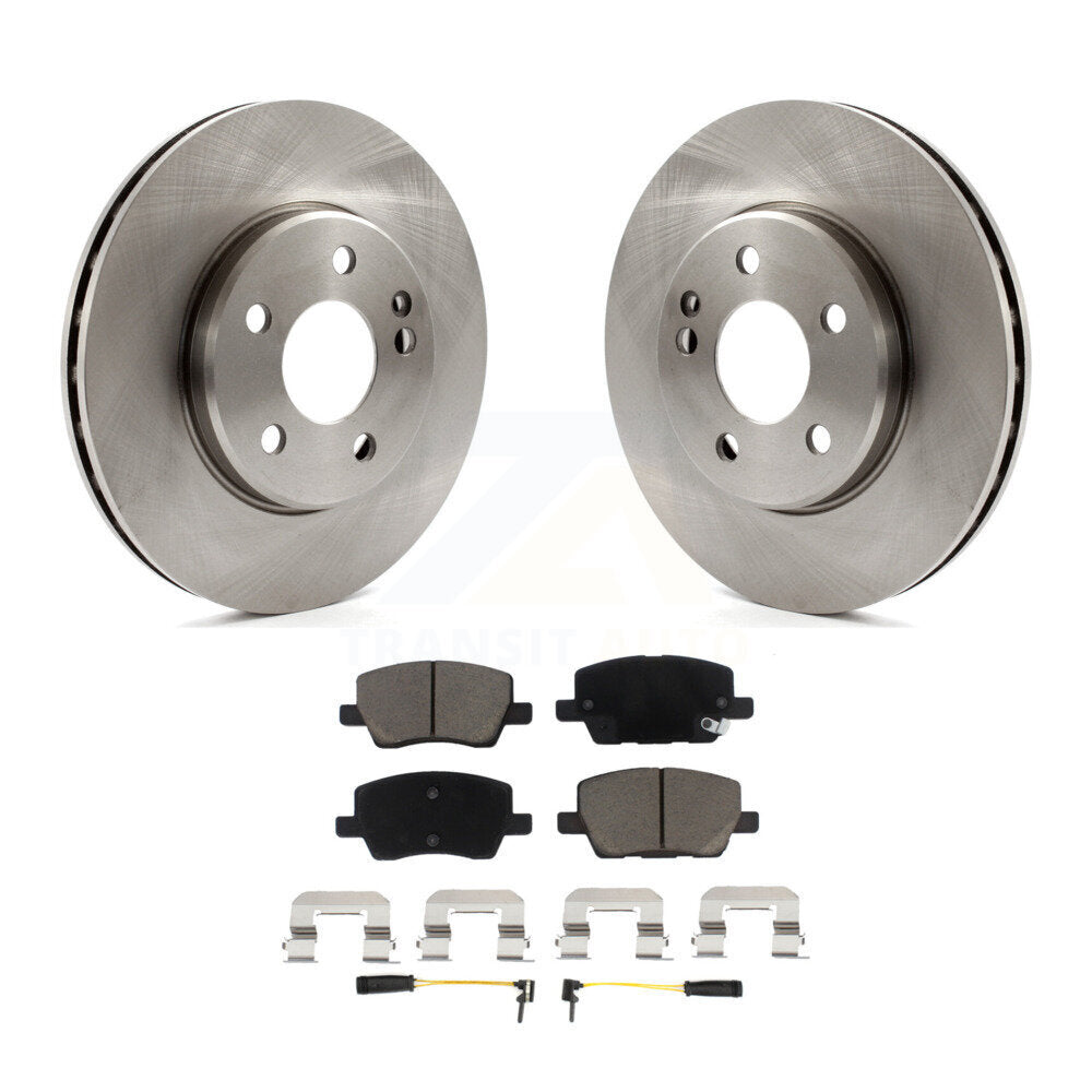 Kit de disques de frein à disque avant et plaquettes en céramique pour Mercedes-Benz B200 2006-2011
