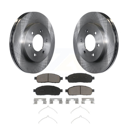 Kit de rotors de frein à disque avant et plaquettes en céramique pour Ford F-150 Lincoln Mark LT 4WD