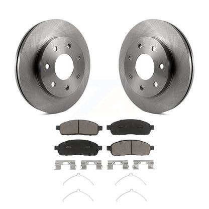 Kit de rotors de frein à disque avant et plaquettes en céramique pour Ford F-150 Lincoln Mark LT 4WD