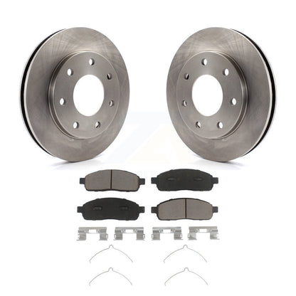 Kit de rotors de frein à disque avant et de plaquettes en céramique pour Ford F-150 4WD 2004 K8C-100097