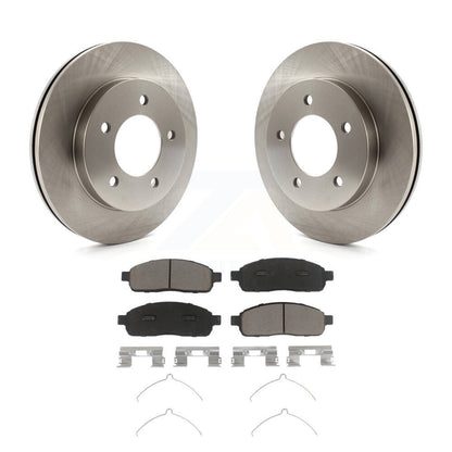 Kit de plaquettes en céramique pour Rotor de frein à disque avant, pour Ford F-150 4WD 2004 avec roue à 5 écrous