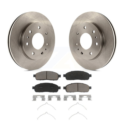 Kit de rotor de frein à disque avant et de plaquettes en céramique pour Ford F-150 2009 avec roue à 7 écrous