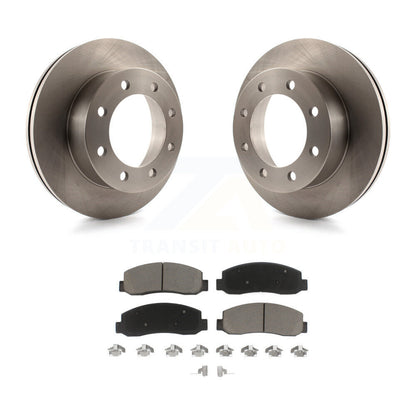 Kit de rotors de frein à disque avant et plaquettes en céramique pour Ford F-350 Super Duty F-450