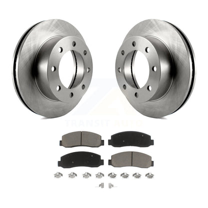 Kit de disques de frein à disque avant et plaquettes en céramique, pour Ford F-250 Super Duty F-350