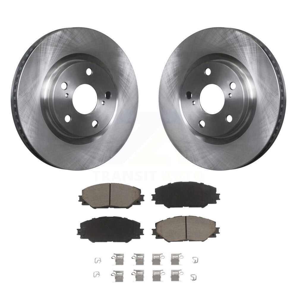 Kit de Rotor de frein avant et de plaquettes en céramique, pour Toyota RAV4 Matrix Pontiac Vibe Scion i
