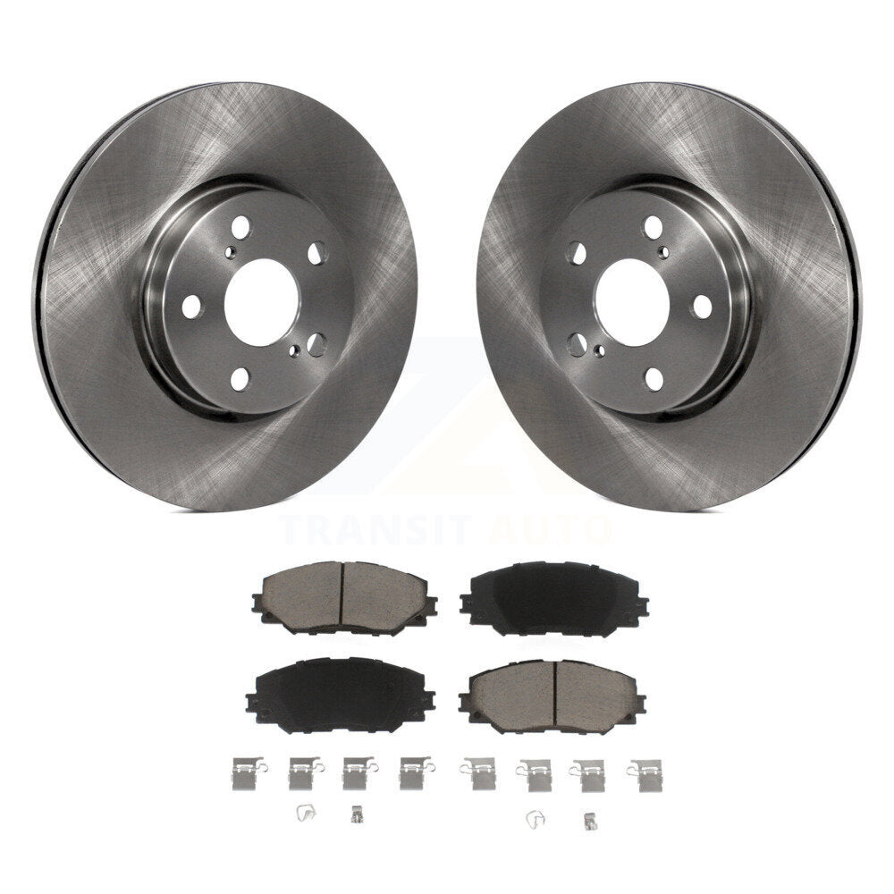 Kit de rotor de frein avant et de plaquettes en céramique, pour Toyota Corolla Matrix Pontiac Vibe Scio