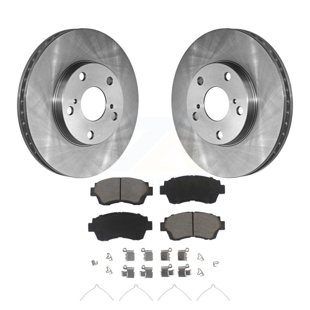 Kit de rotor de frein avant et de plaquettes en céramique, pour Toyota Camry Sienna Avalon Lexus ES30