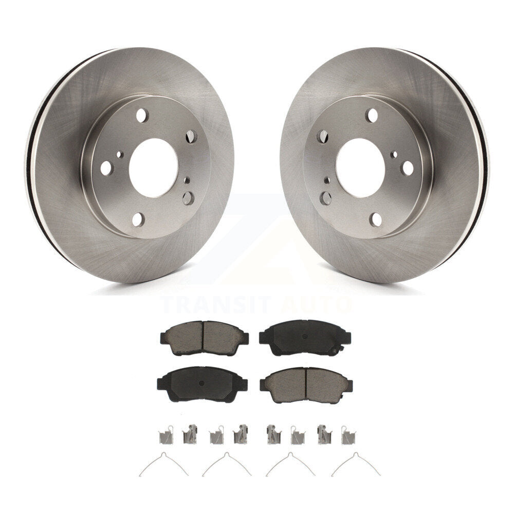 Kit de rotors de frein à disque avant et de plaquettes en céramique pour Toyota Camry 2,2 l K8C-100119
