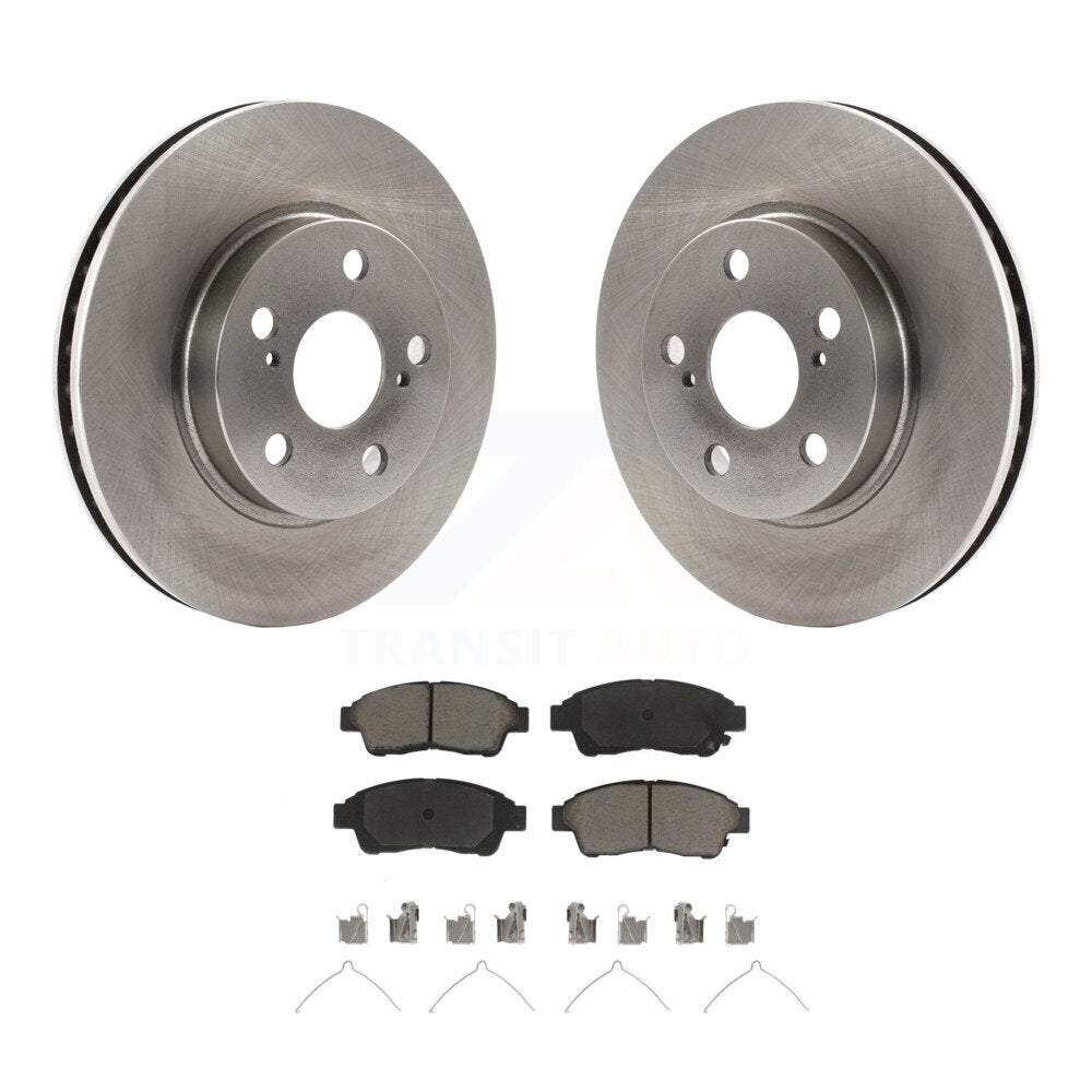 Kit de disques de frein à disque avant et plaquettes en céramique pour Toyota Celica ST 1994-1997