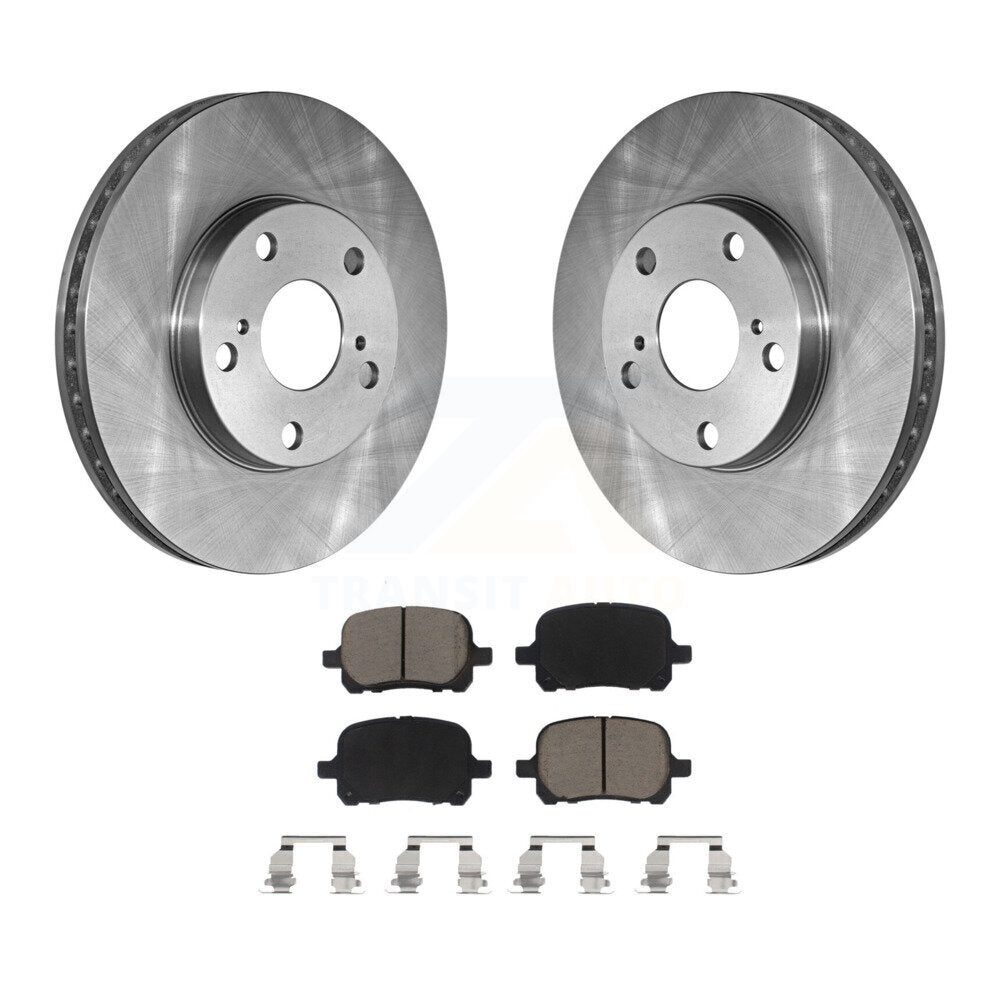 Kit de rotor de frein avant et de plaquettes en céramique, pour Toyota Camry Solara Avalon Lexus ES30