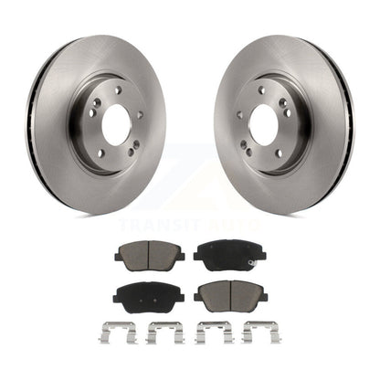 Kit de disques de frein à disque avant et plaquettes en céramique, pour Hyundai Sonata Kia Optima