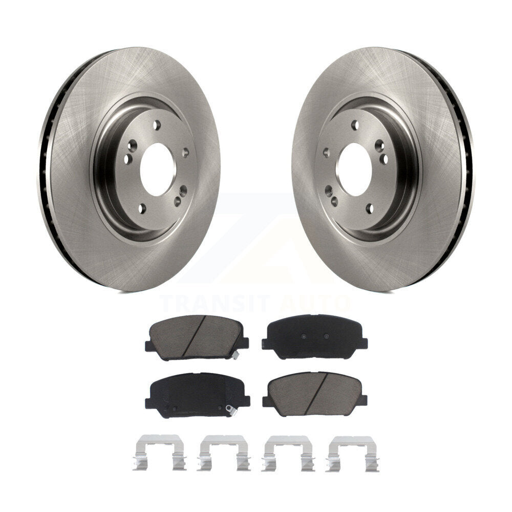 Kit de disques de frein à disque avant et plaquettes en céramique pour Kia Optima 2.0L 2011-2015